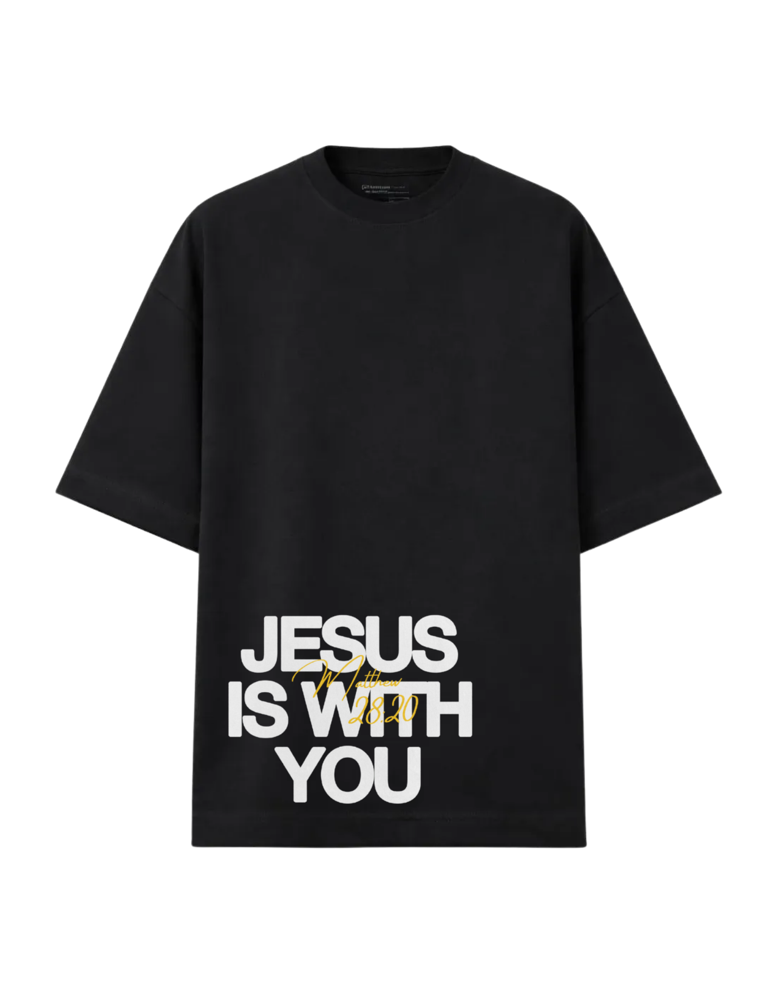 Jesus Is With You - Preto
