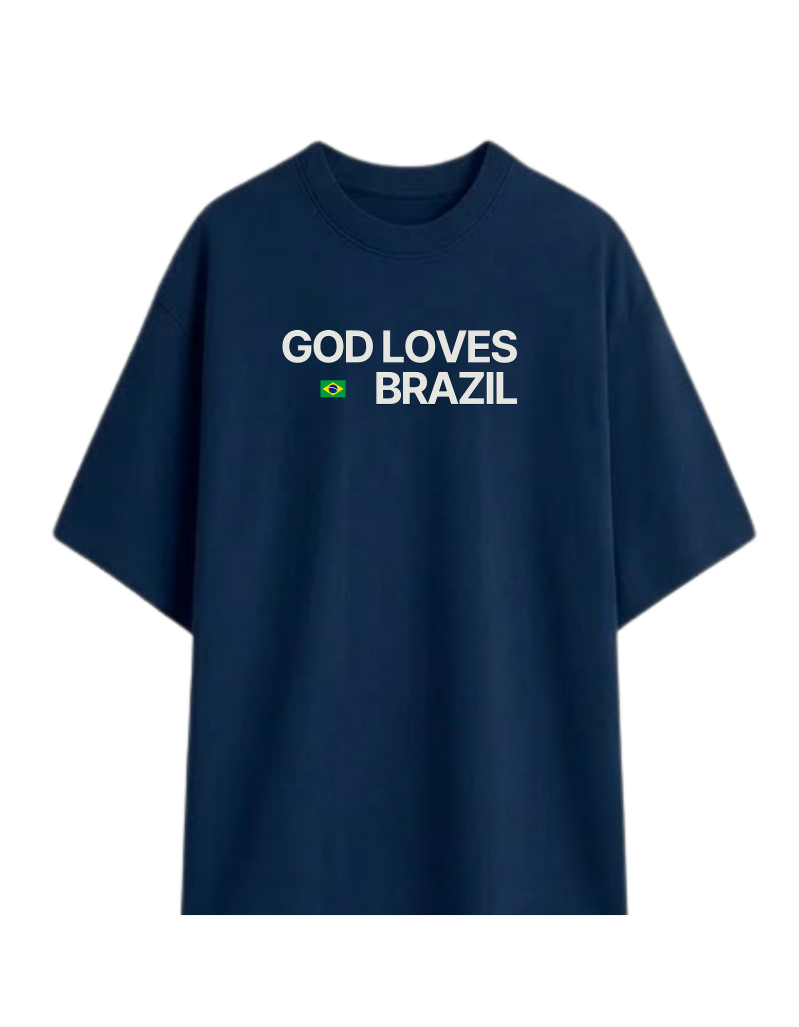 God Loves Brazil - Azul Escuro