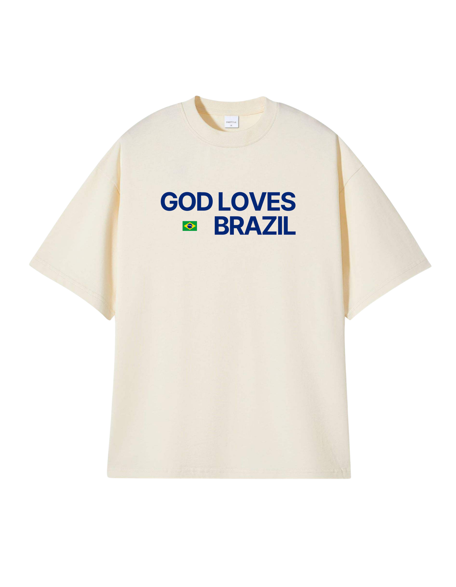 God Loves Brazil - Off White